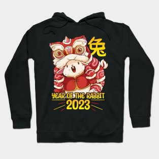 Good Luck Zodiac Happy Chinese New Year of the Rabbit Hoodie